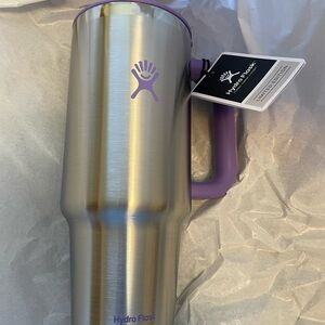 Hydro Flask 40 oz Stainless Steel Travel Tumbler with Violet Accents